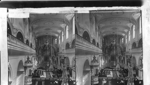 Interior of Basilica - ? Quebec. Canada