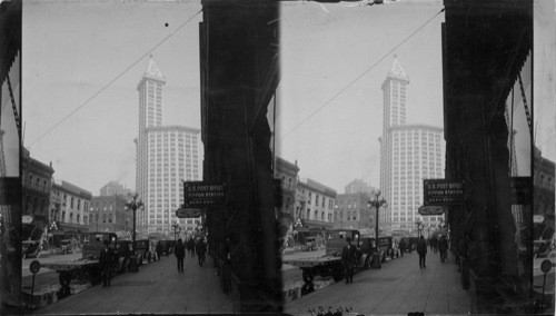 The L.C. Smith building at Seattle, Wash. at corner of Main & 2nd Avenue