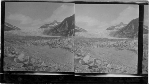 Twin Glacier on Taku River Near Juneau, Alaska