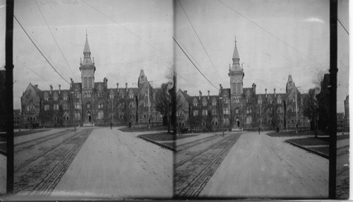 Knox College from Spadina Avenue. Toronto, Ont