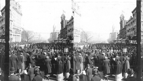 The Grand Inaugural Parade on Pennsylvania Avenue, Washington, D.C