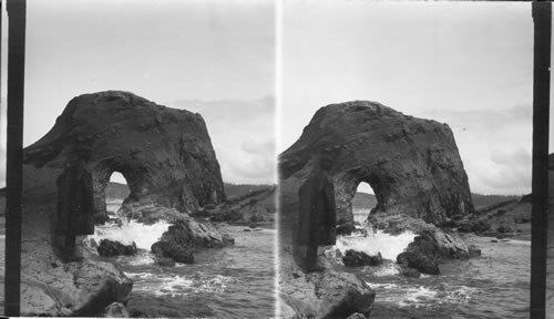 Elephant Rock, near Newport, Pacific Coast, Oregon