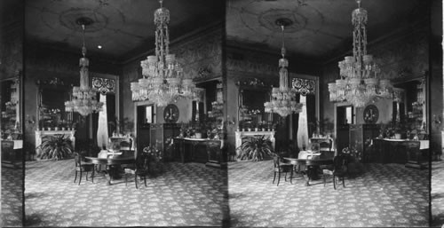 The State Dining Room. White House. Washington D.C