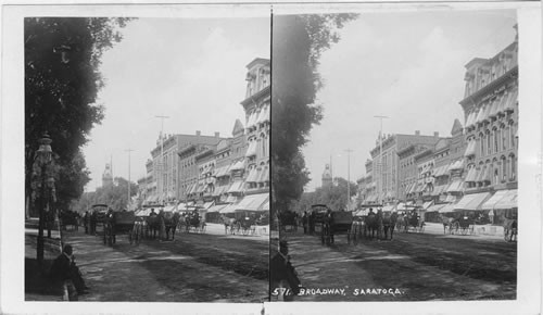 Broadway, Saratoga, N.Y