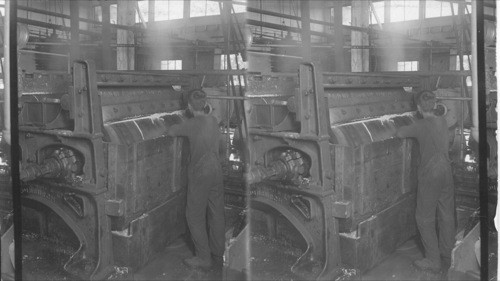 Powder roll for making powdered milk. Wellington, Ont