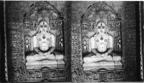 One of the images occupying the many cells around Court - Adesea Bhagwan. Dilwarra, India
