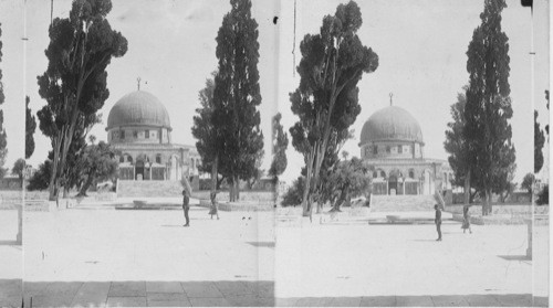 Mosque of Omar, Jerusalem. Palestine