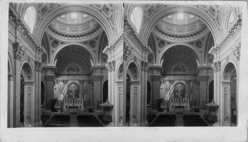 Interior of the Cathedral, Phila