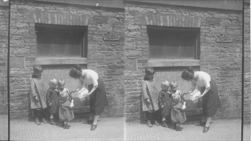 Children along the water fronts, Halifax, N.S. Canada