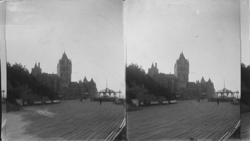 Chateau Frontenac and Dufferin Terrace, Canada