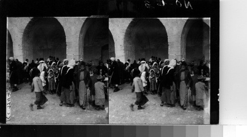 A street market, Jerusalem