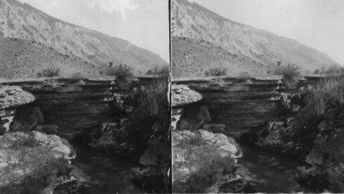 Source of Boiling River, Gardiner River Canon [Canyon],Yellowstone National Park