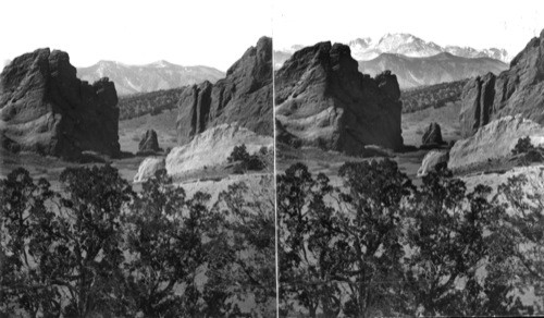 The Gateway to Garden of the Gods and Majestic Pike's Peak