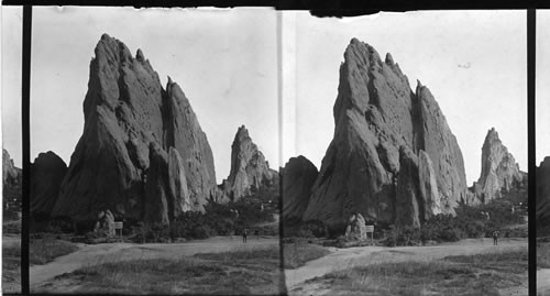 Cathedral Spires. Garden of the Gods. Colorado