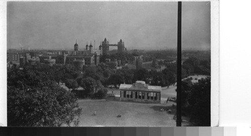 Tower of London and Tower Bridge, London