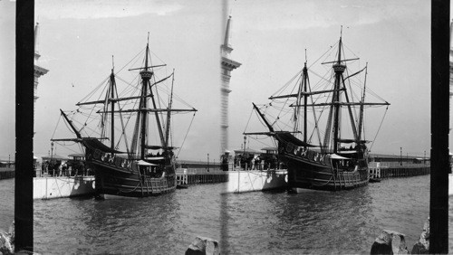 The Columbus Flag Ship. Worlds Columbian Exposition