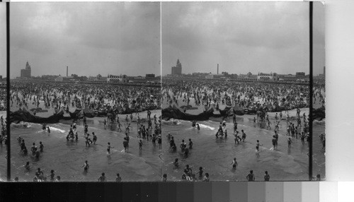 Beach at Coney Island N.Y