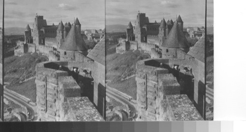 The western towers and ramparts, Carcassonne, France