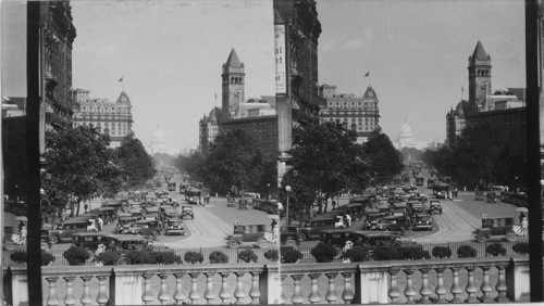 Pennsylvania Avenue from the Treasury, S.E. to Capitol, Washington, D.C