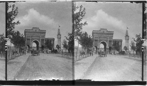 The War Office Gate and Serasker Tower, Constantinople