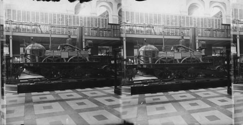 Wash., D.C. An Early Type of Locomotive. Smithsonian Institution - (?). Washington D.C