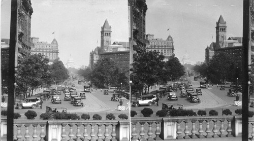 Pennsylvania Avenue from the Treasury, S.E. to Capitol, Washington, D.C