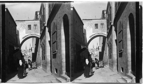 The Ecce Homo Arch, Via Dolorosa, Jerusalem, Palestine