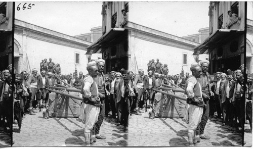 Street scene, Constantinople, Turkey