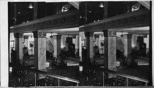 Main Lobby of Hotel Pfister, Milwaukee, Wis