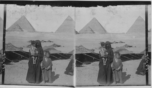 A camp near the Pyramids