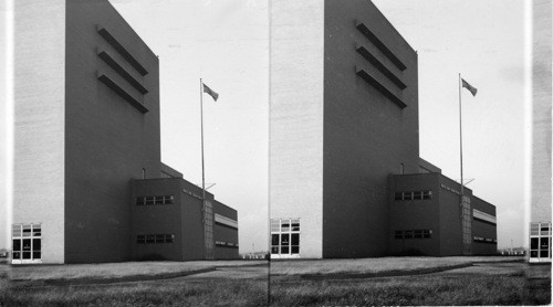 TVA [Tennessee Valley Authority] Watts Bar Dam showing the steam plant--exterior, Tennessee