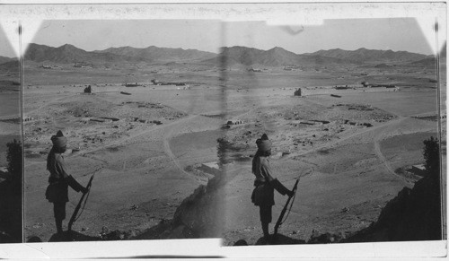 Prince of Wales, India, The “Last Outpost of the British Raf,” Landi Kotal, at summit of Khyber Pass