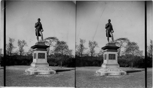 Statue of Robert Burns, Garfield Park , Chicago, Ill