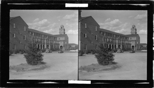 Back of Administration Bldg. Tec College. Lubbock, Tex. #47