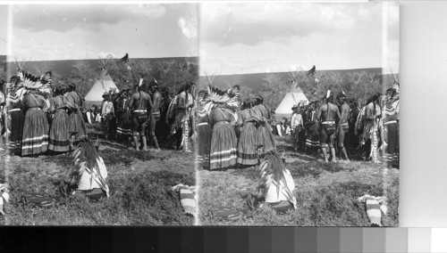 Blackfeet Indians. Glacier National Park, Montana