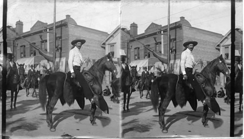 "Charlie", the famous scout & horseman, Arizona