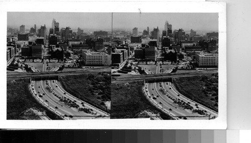 Air view of Dallas,Tex