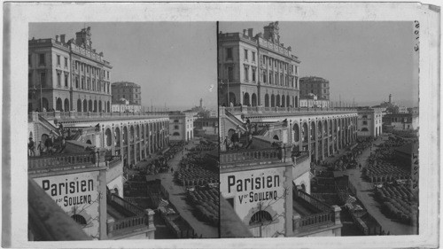 Ocean Front showing incline approach, City of Algiers, Algeria