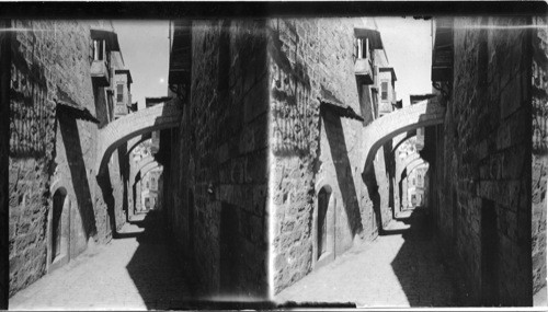 The Arches on the Via Dolorosa. Jerusalem Palestine