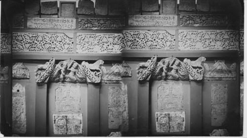 Friezes or Capitals of Coptic period, Museum of Egyptian Antiquities, Cairo, Egypt