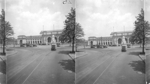 On Delaware Ave. N.E. to Union Depot and Post Office at extreme left. Wash. D.C