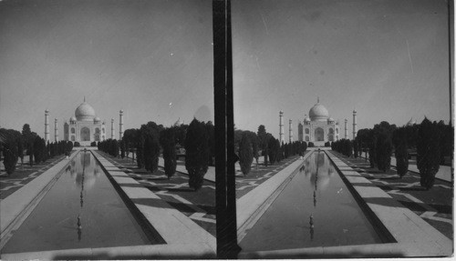 The Taj Mahal, India. Agra