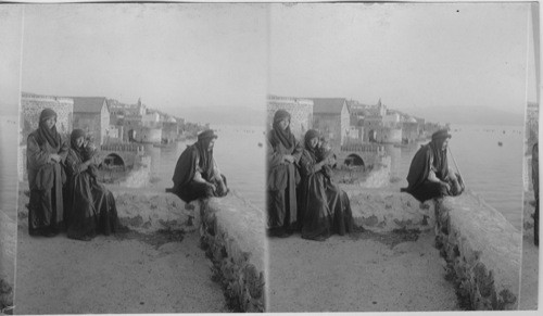 Water front, Tiberias on Galilee, Palestine