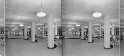 First floor, Savings Dept., State Bank, Chicago, Ill. Commercial Dept