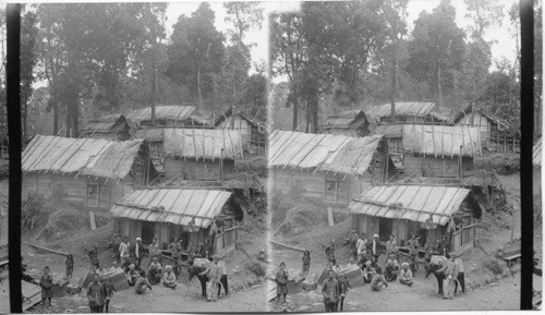 Nepalese village on way to Teesta River - Darjeeling - India