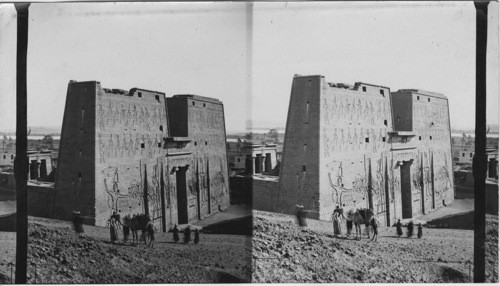 The Great Temple of Horus at Edfu, Egypt