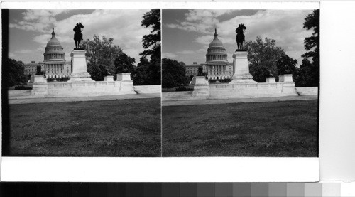 The Capitol from the Grant Memorial--Washington D.C