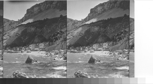 Margate and the cemented slope which furnishes the water for Gibraltar. Gibraltar. Spain