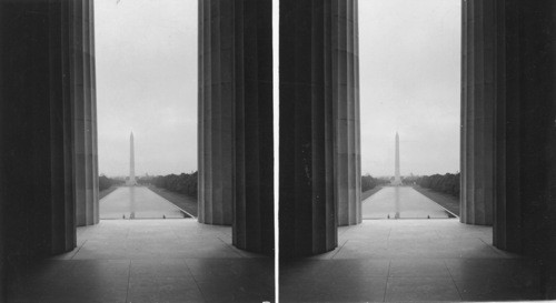 Washington Monument from Lincoln Memorial