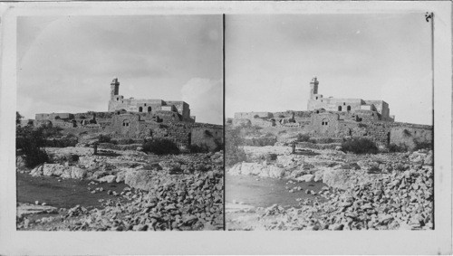 Chapel and Tomb of Samuel, built by Crusaders, Palestine